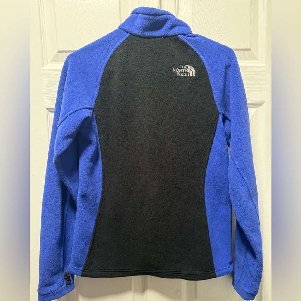 The North Face Blue and Black Fleece Jacket - Picture 5 of 5